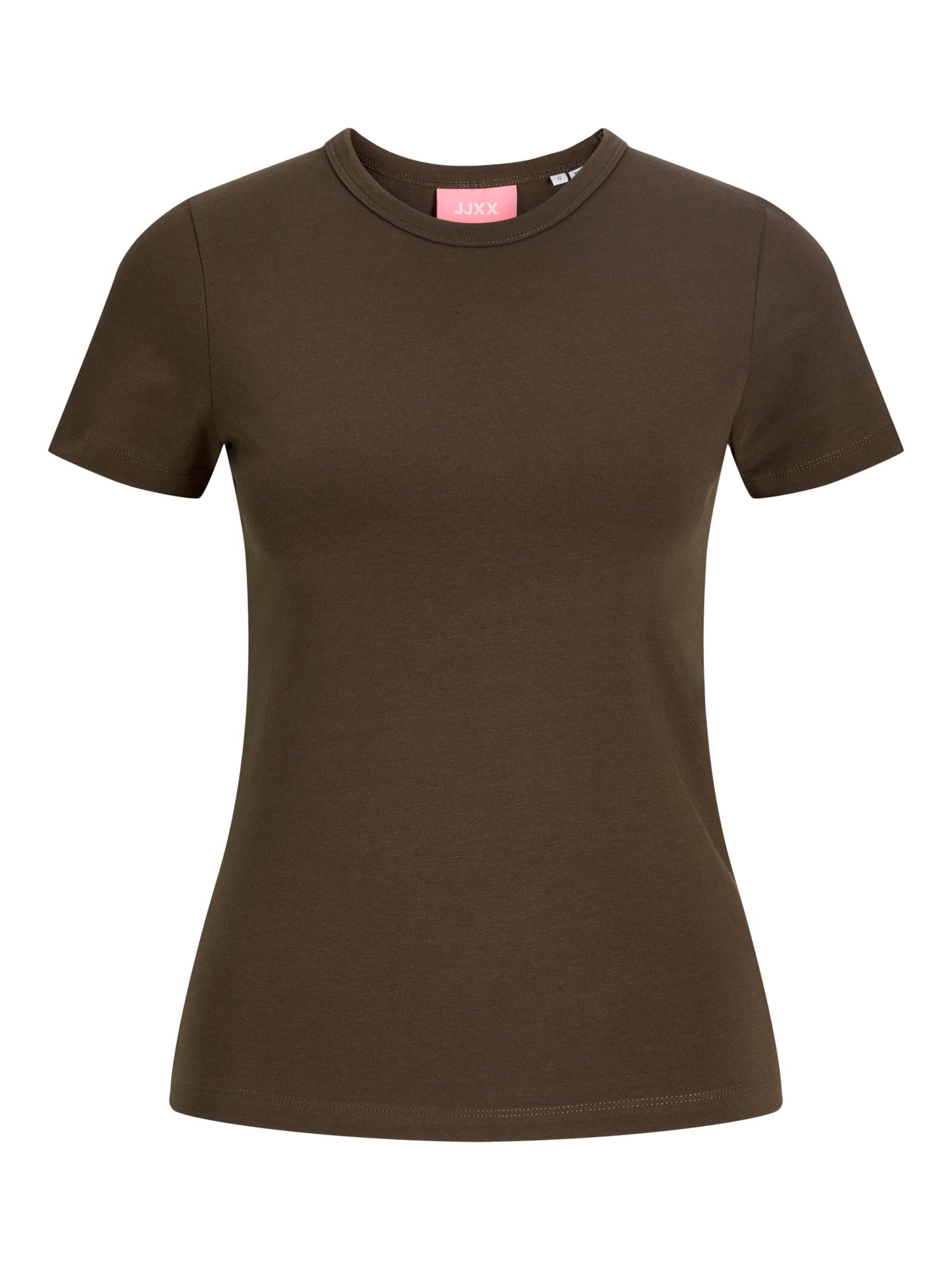 T-shirt ' JXGIGI' JJXX en marron : devant