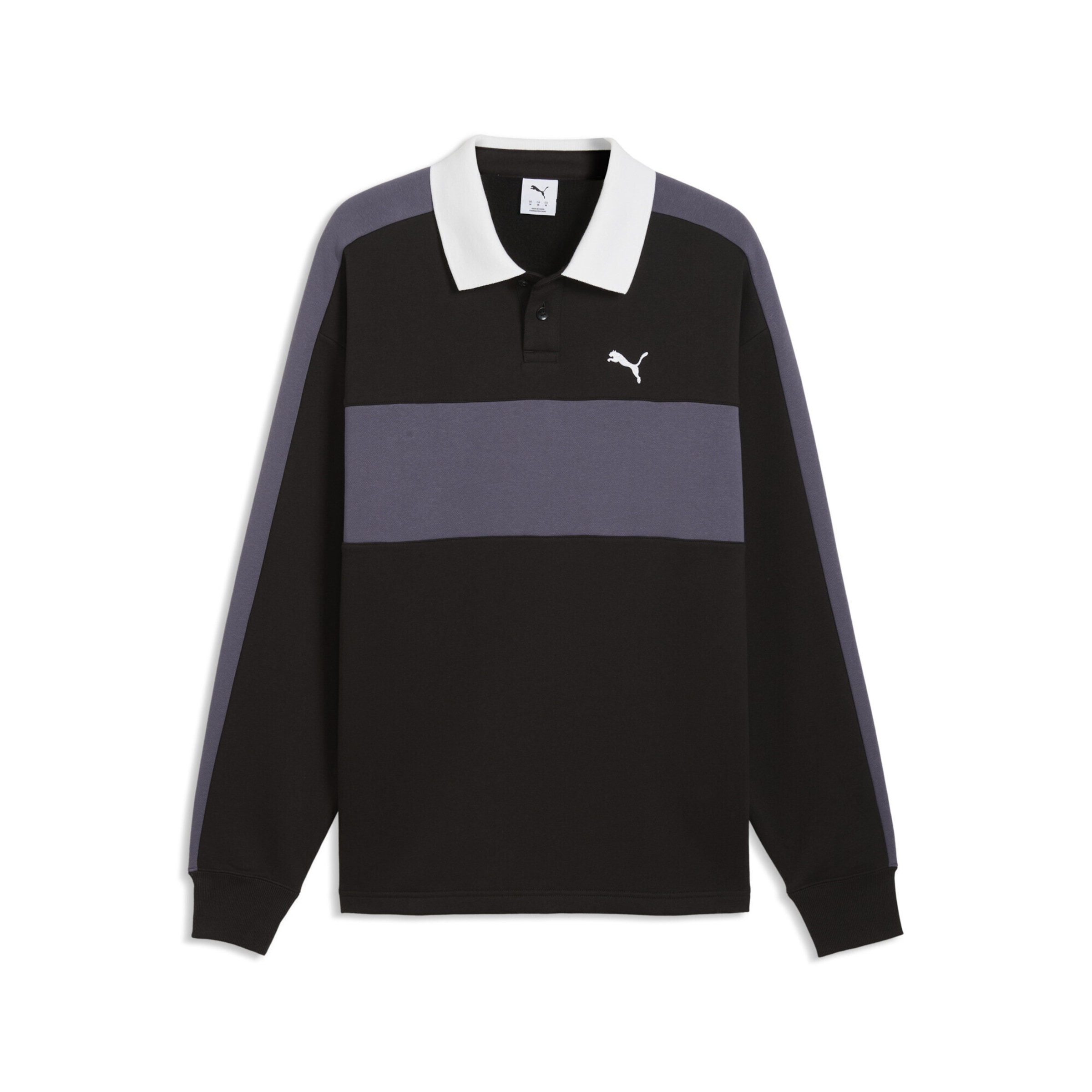PUMA Sweatshirt in Schwarz: Vorderseite