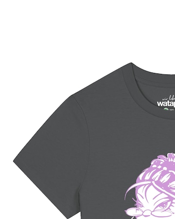 T-shirt 'Babe' Watapparel en gris