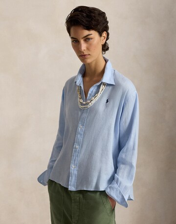 Chemisier 'CLASSIC' Polo Ralph Lauren en bleu : devant