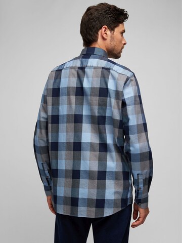 HECHTER PARIS Regular Fit Hemd in Blau
