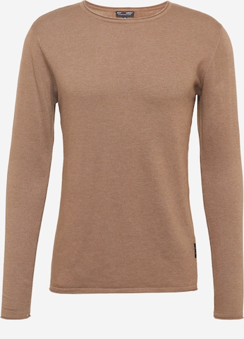 Key Largo Sweater 'FIRMINO' in Brown: front