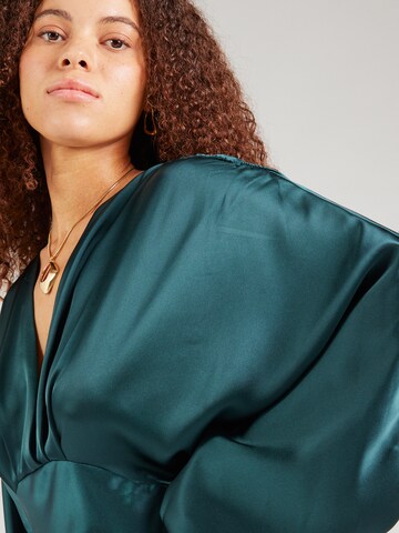 Robe de soirée Gina Tricot en vert