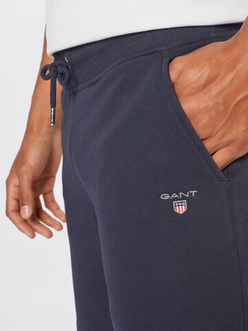 GANT - Regular Calças 'Original' em azul