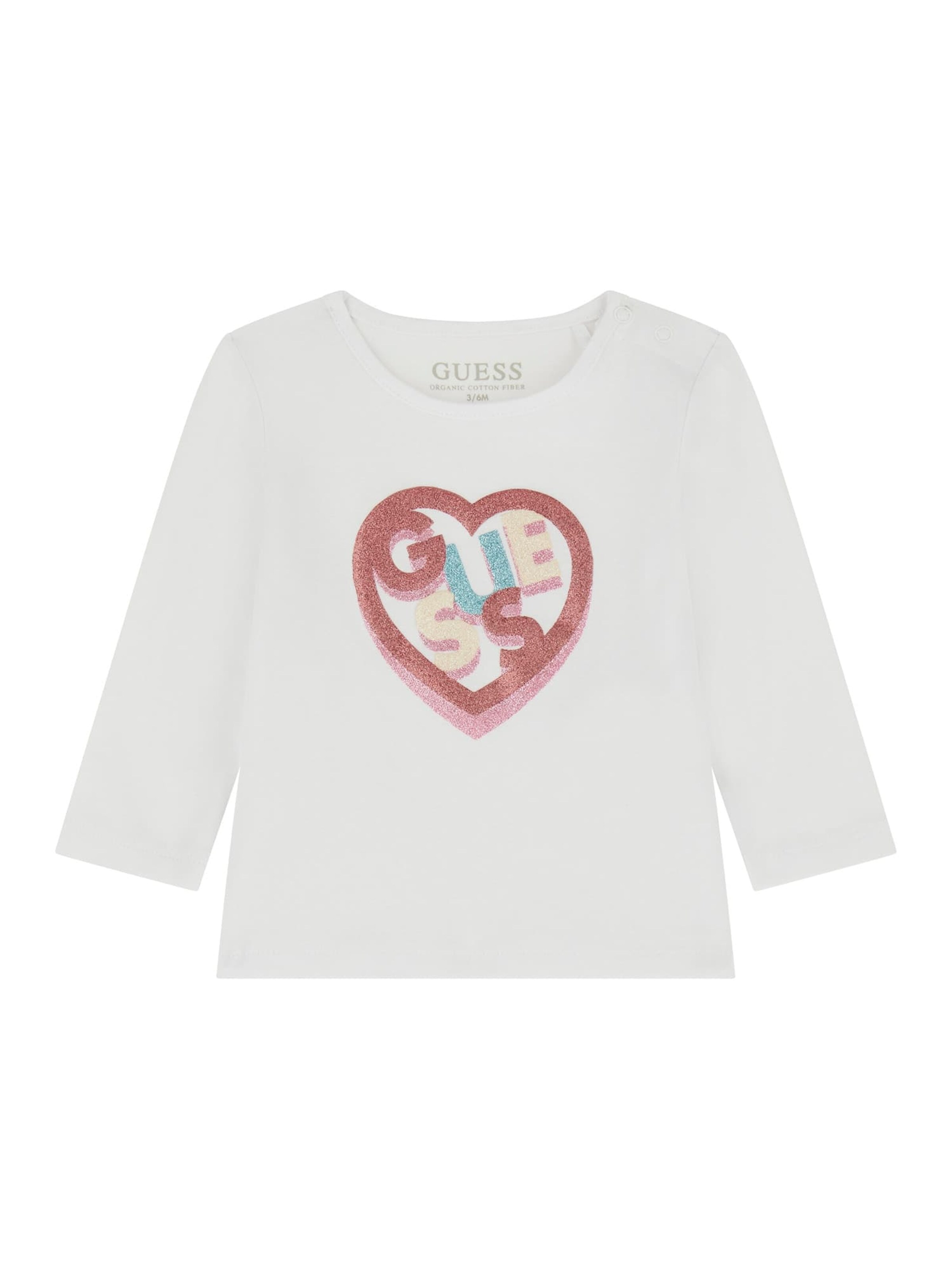 GUESS Shirt in White: front