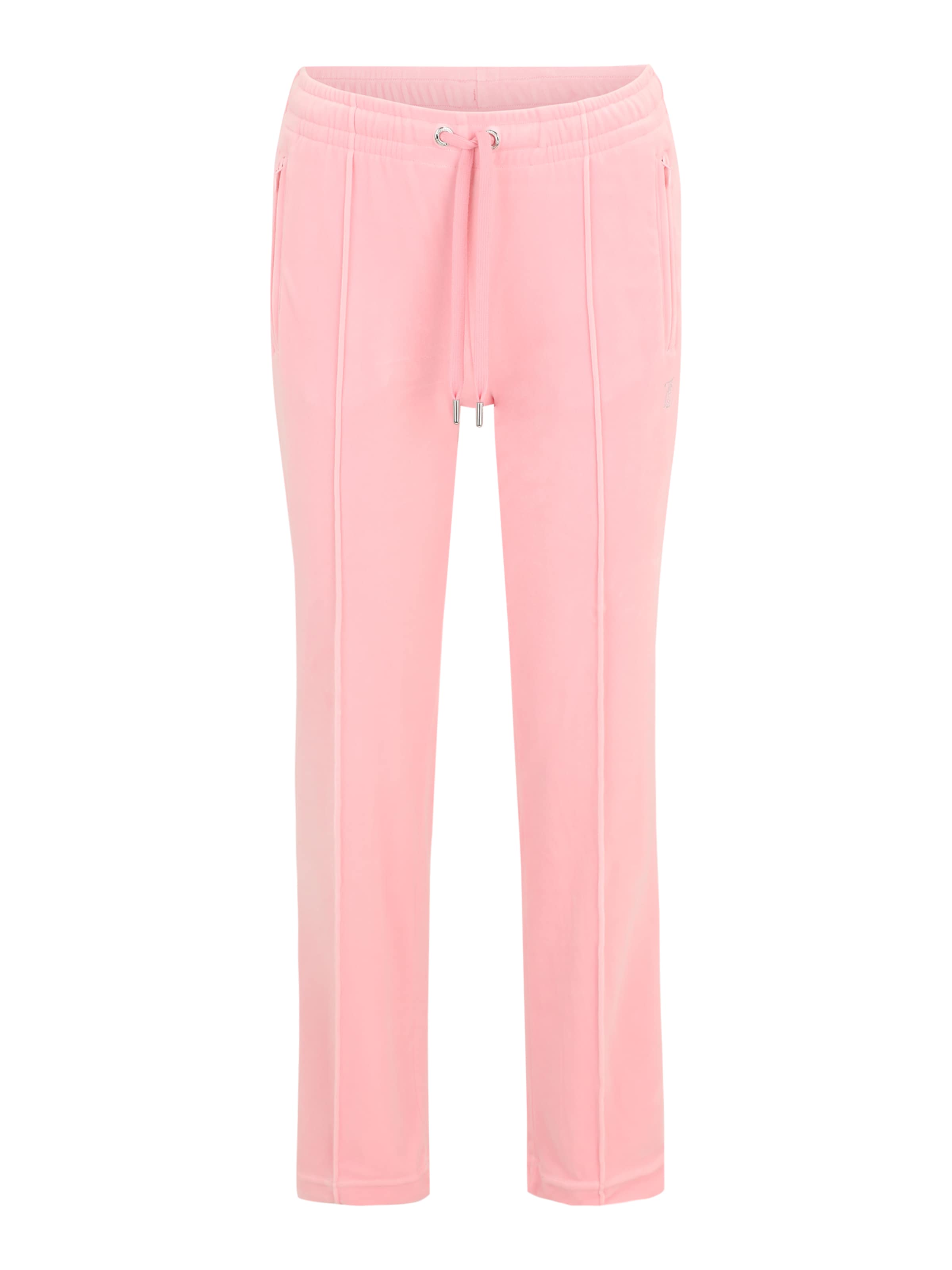 Juicy Couture Petite Regular Trousers 'TINA' in Pink: front