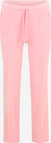 Regular Pantalon 'TINA' Juicy Couture Petite en rose : devant