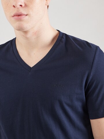 s.Oliver T-Shirt in Blau