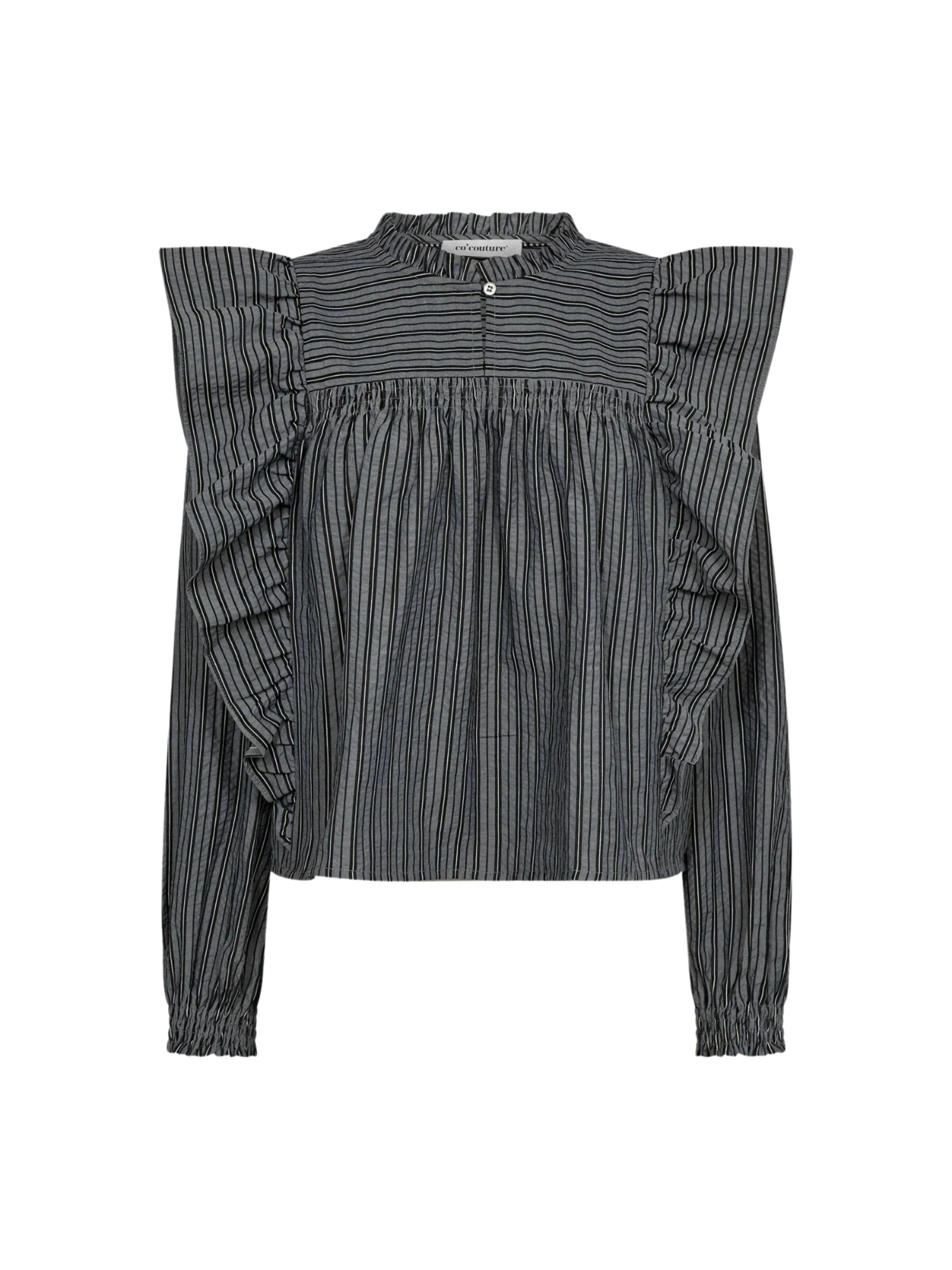 Chemisier co'couture en gris : devant