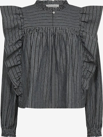 Chemisier co'couture en gris : devant