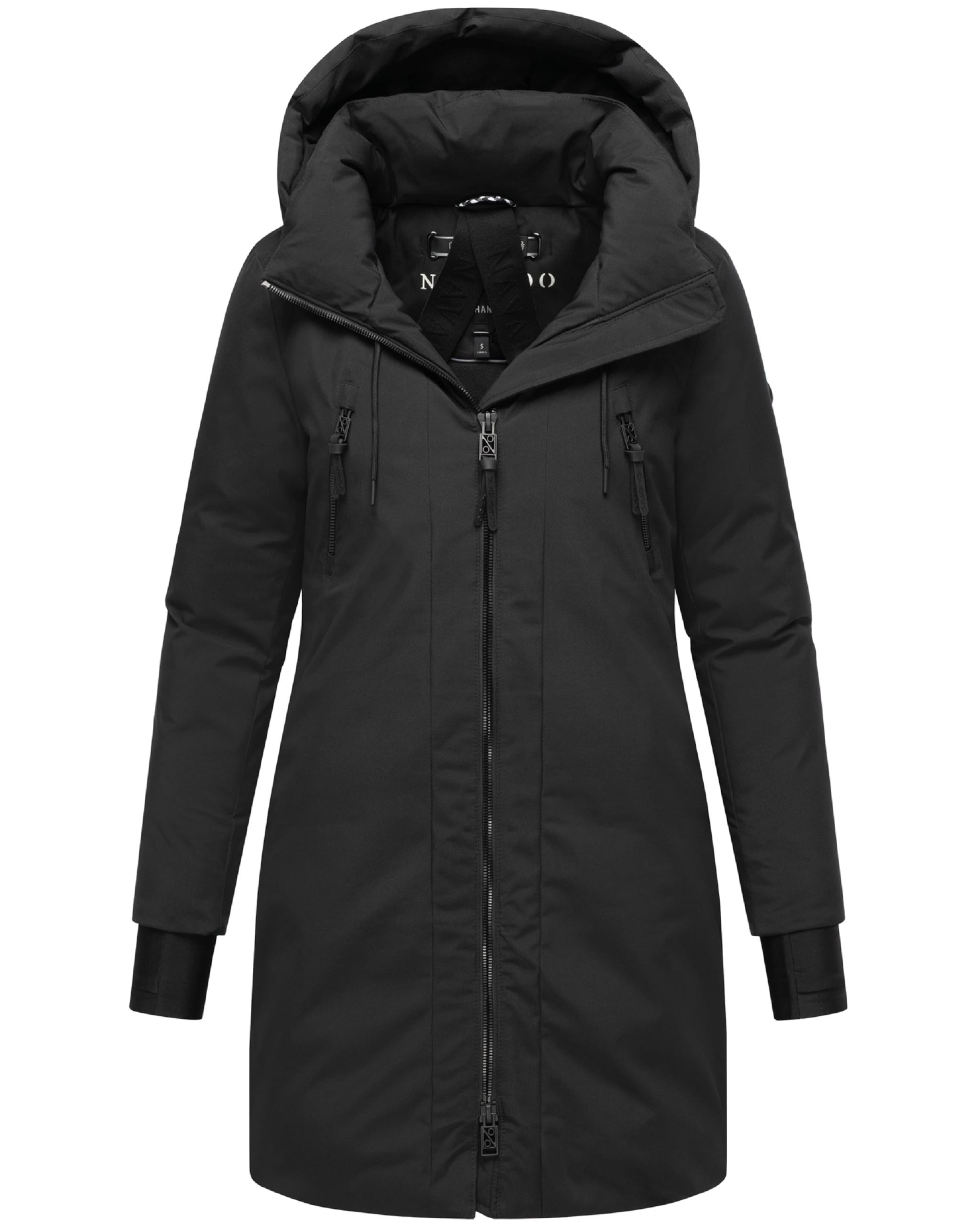 NAVAHOO Зимнее пальто 'Zart 14' в Черный