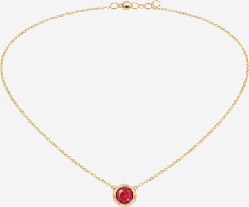 Pure Schmuck Kette in Rot: Vorderseite