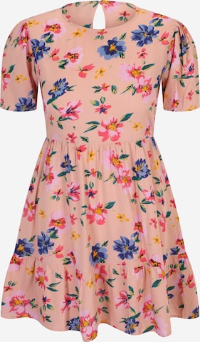 Pieces Petite Φόρεμα 'NYA' σε ροζ: μπροστά