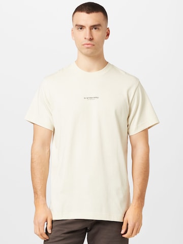 G-Star RAW T-Shirt in Beige: predná strana