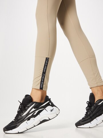 Skinny Leggings Calvin Klein Sport en beige