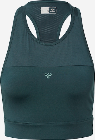 Hummel Bustier Sports-BH 'Norma' i grønn: forside