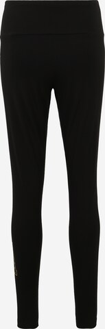 ADIDAS SPORTSWEAR Skinny Workout Pants 'All Szn X Logomania' in Black