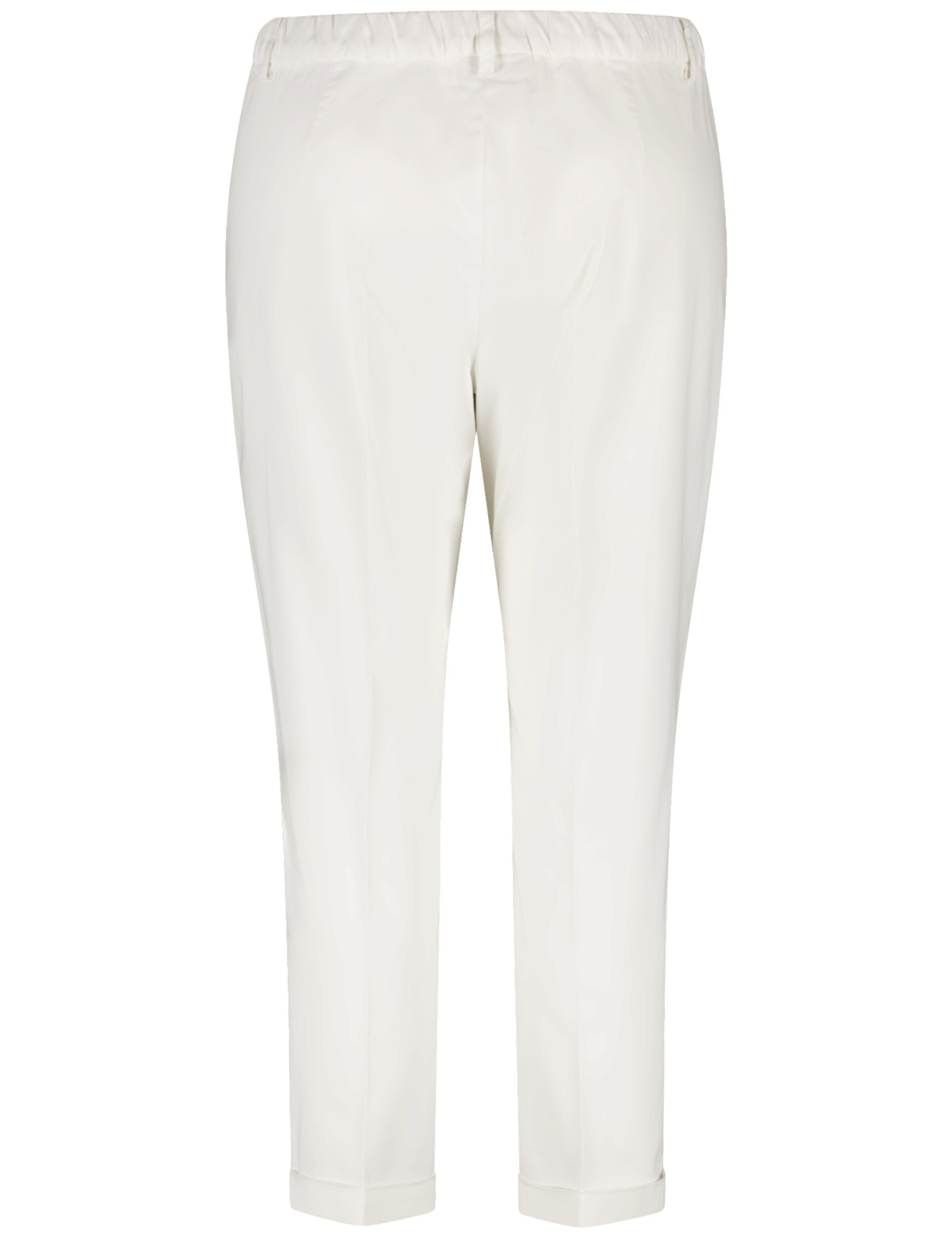 regular Pantaloni con piega frontale di SAMOON in bianco