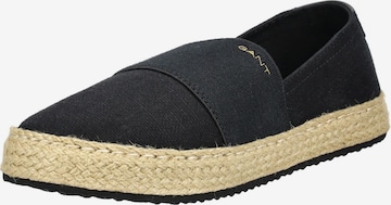 Espadrilles GANT en noir : devant