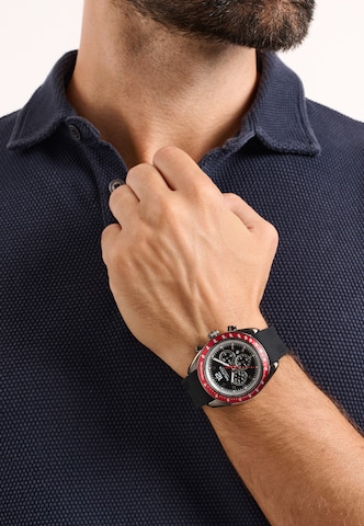 NAUTICA Analoguhr in Schwarz: Vorderseite