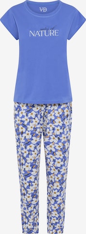 VIVANCE by LASCANA Pyjama värissä sininen: etupuoli