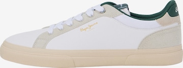 Pepe Jeans Nizke superge 'KENTON CITY' | bela barva: sprednja stran
