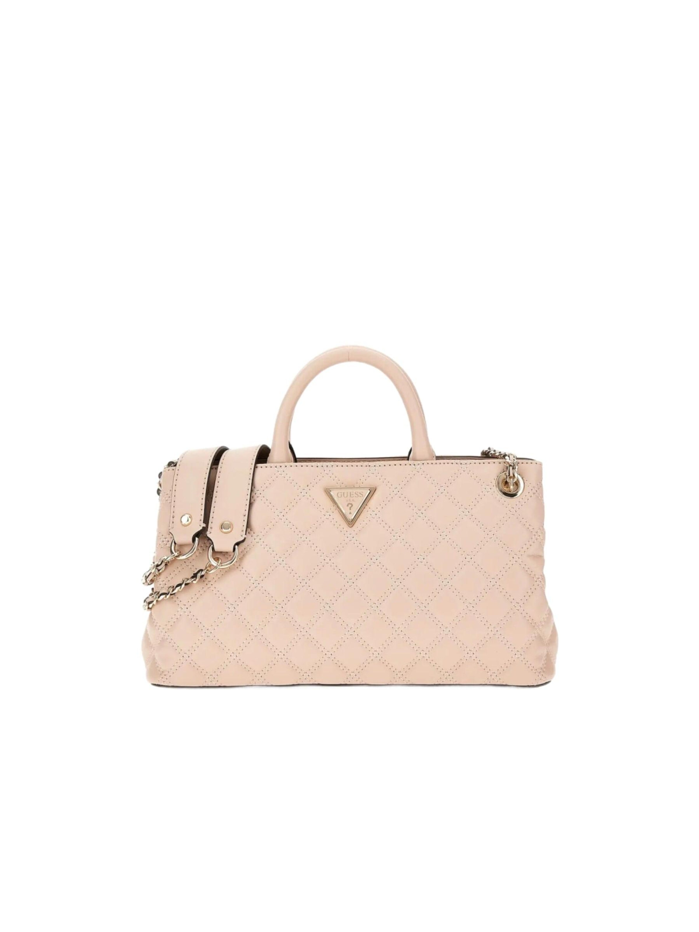 GUESS - Bolso de hombro 'Guess Sac Bandoulière Spark Micro Mini Light Beige' en beige: frente