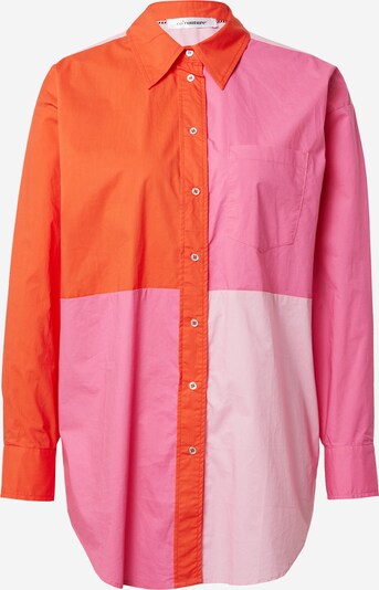 Bluză 'Coriolis' co'couture pe roz / roz pitaya / roșu deschis, Vizualizare produs