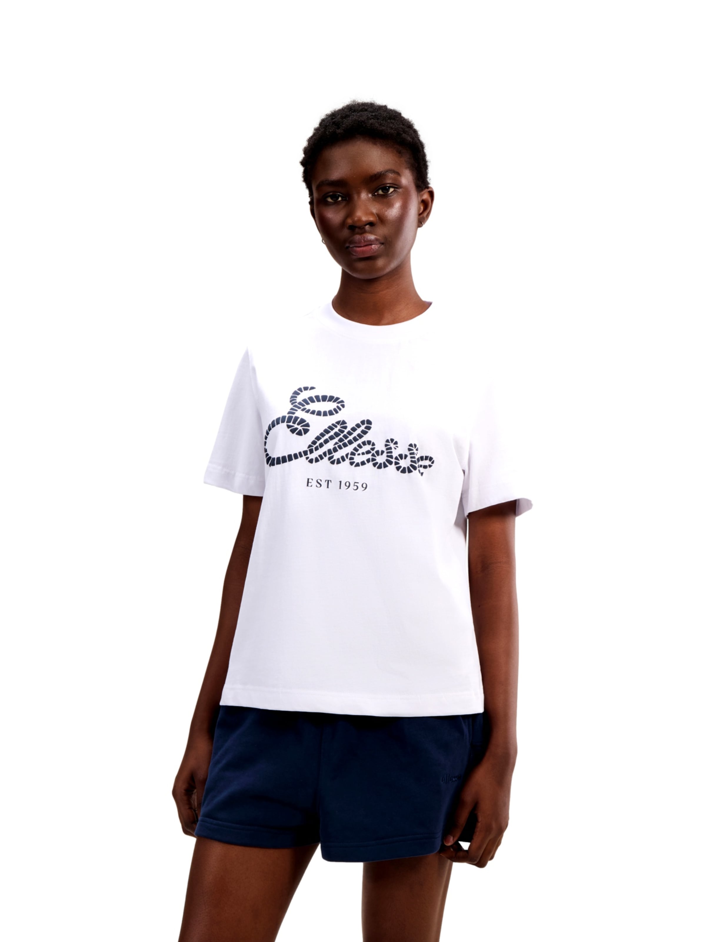 ELLESSE Shirt 'Ferano' in White: front