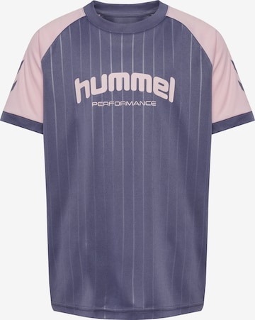 Hummel Performance Shirt in Purple: front