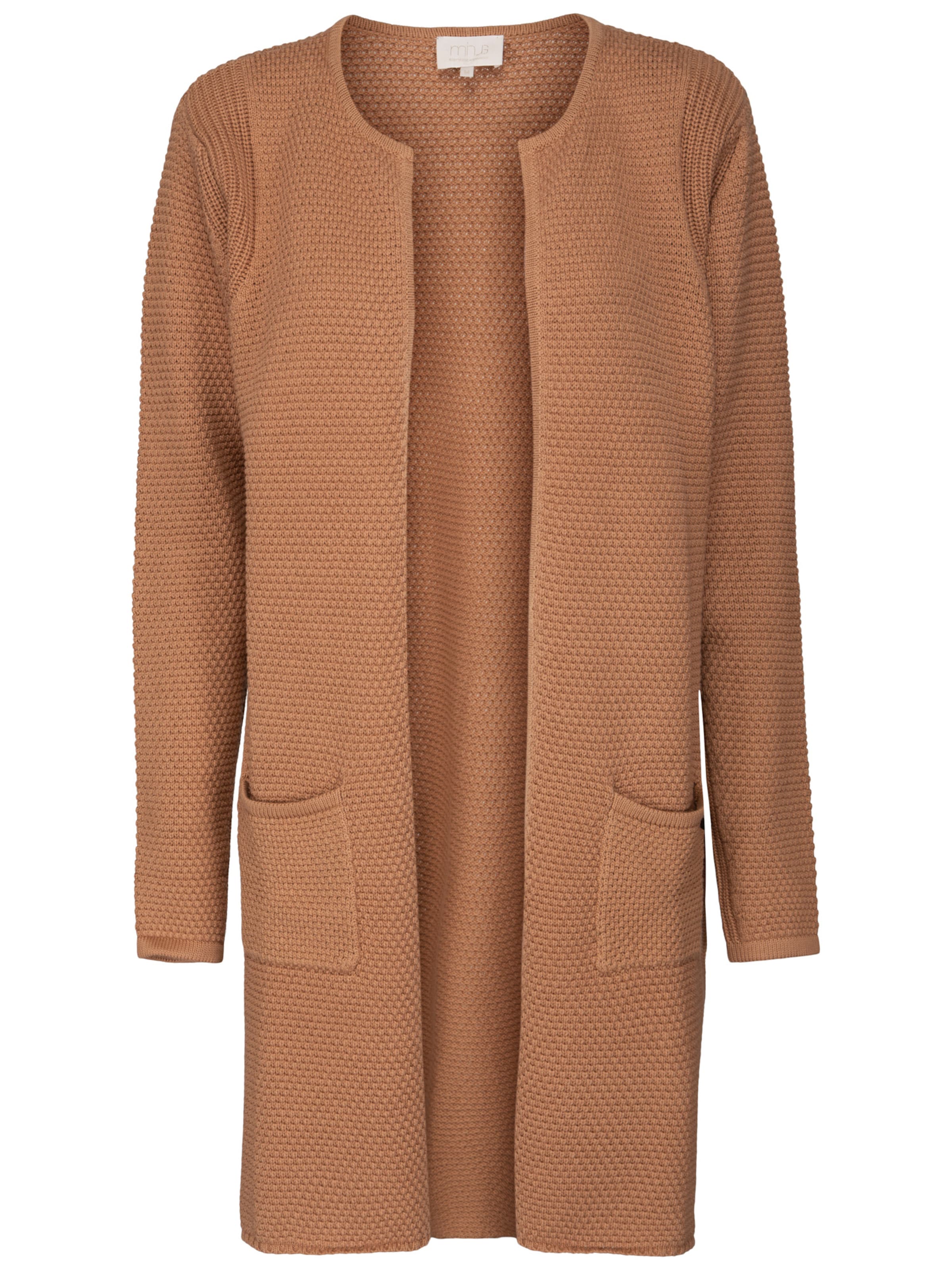 minus Cardigan 'Vibe' i brun: forside