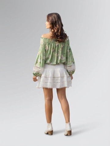 Miss June Top 'Blouse manches longues Gia'‌‌‌‌‌ in Grün