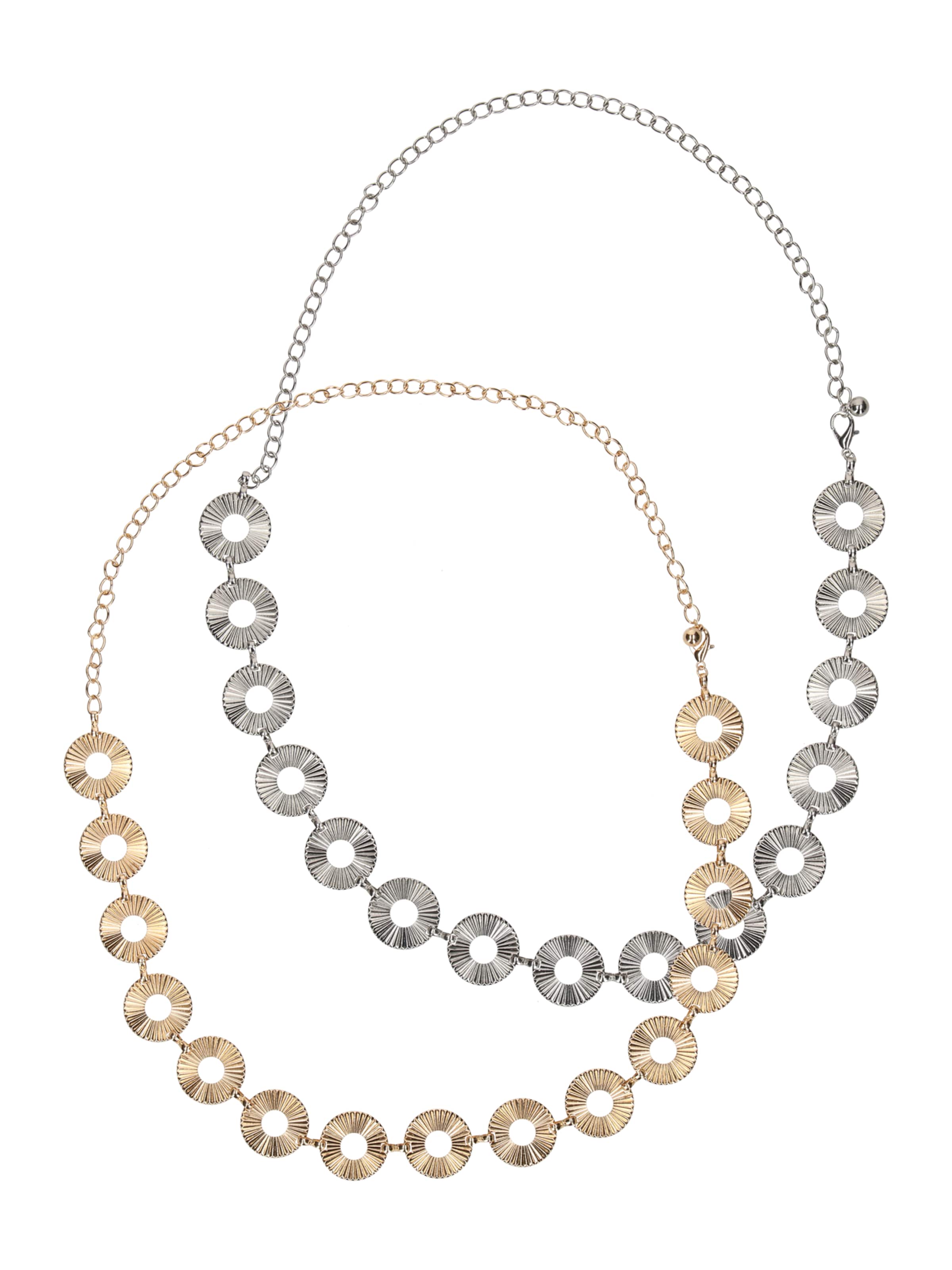 Ceinture ABOUT YOU en or : devant