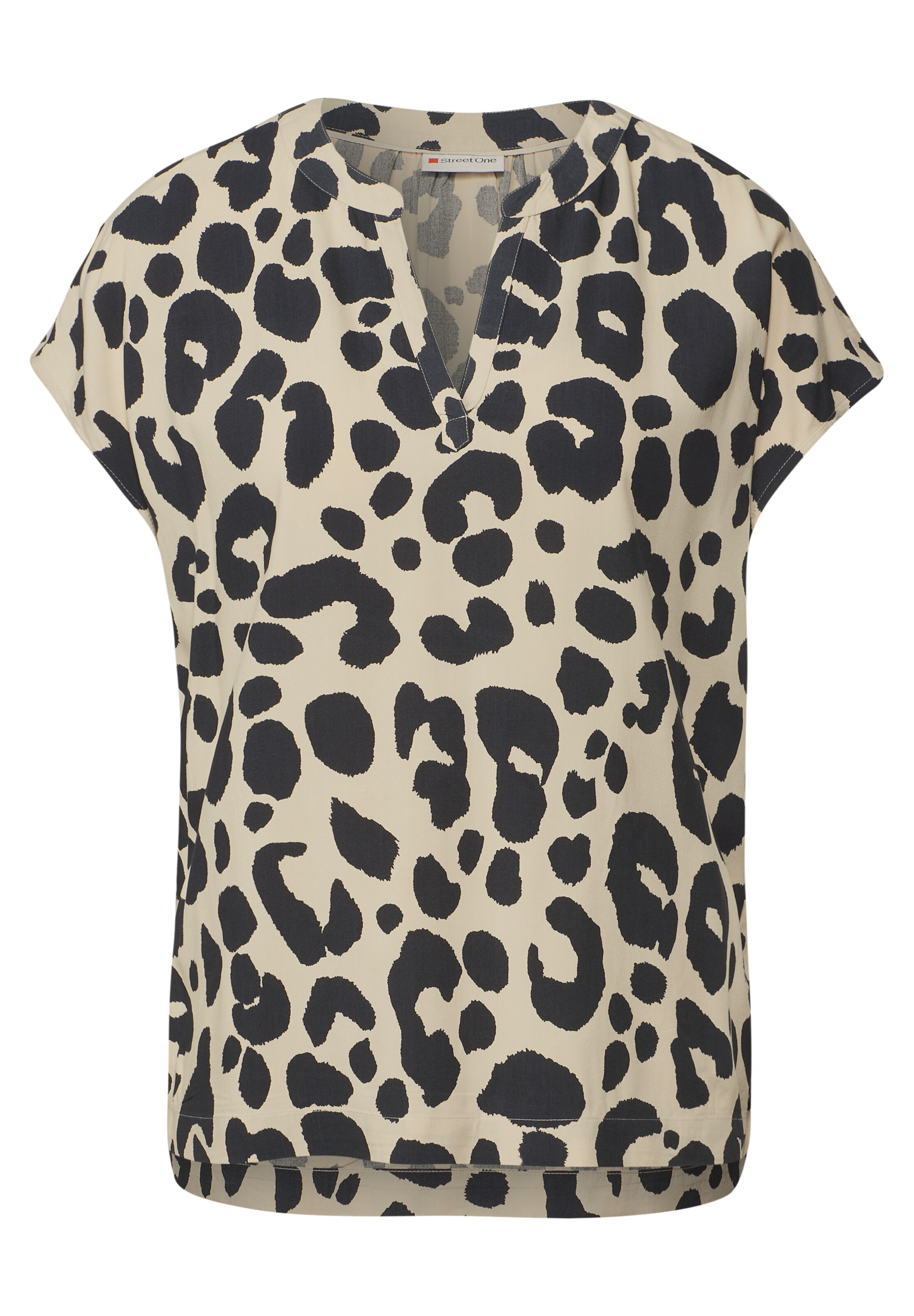 STREET ONE Bluse in Beige: Vorderseite