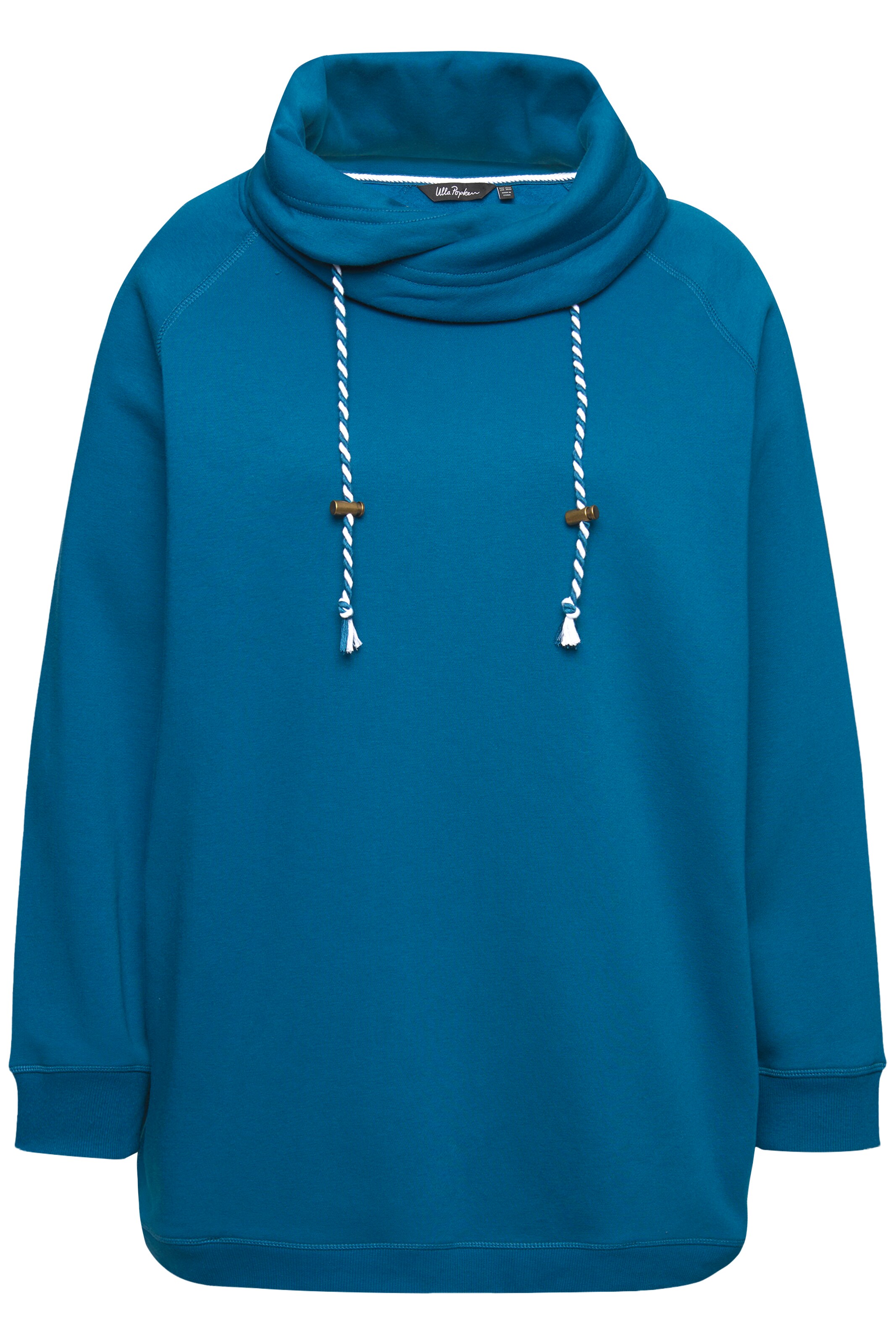 Ulla Popken Sweatshirt in Blau: Vorderseite
