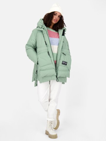 Alife and Kickin Winter jacket 'Rachel' in Green