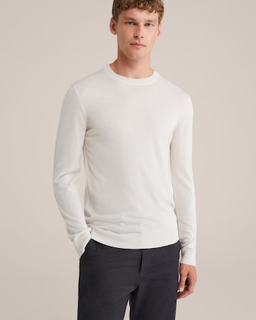 WE Fashion - Jersey en blanco: frente