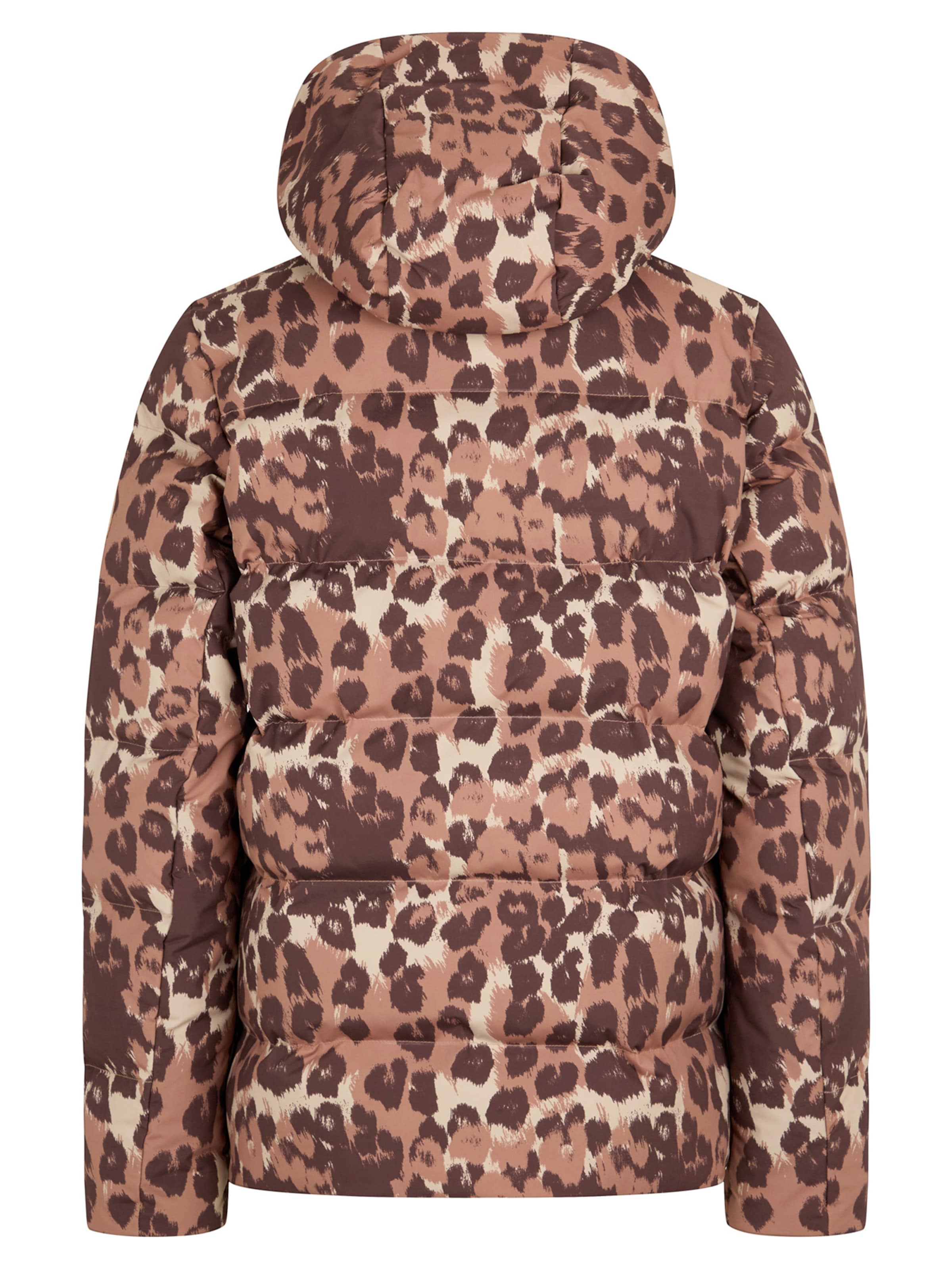 ZIENER Athletic Jacket 'TRAVA-Z' in Brown