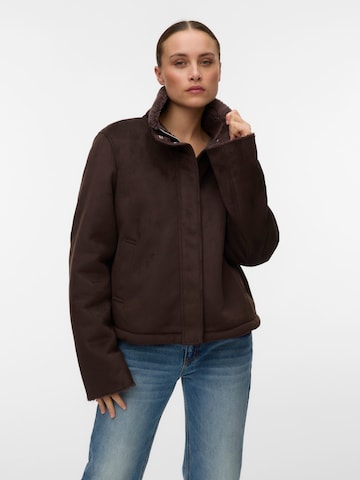 VERO MODA Between-Season Jacket 'VMBERNIE' in Brown: front