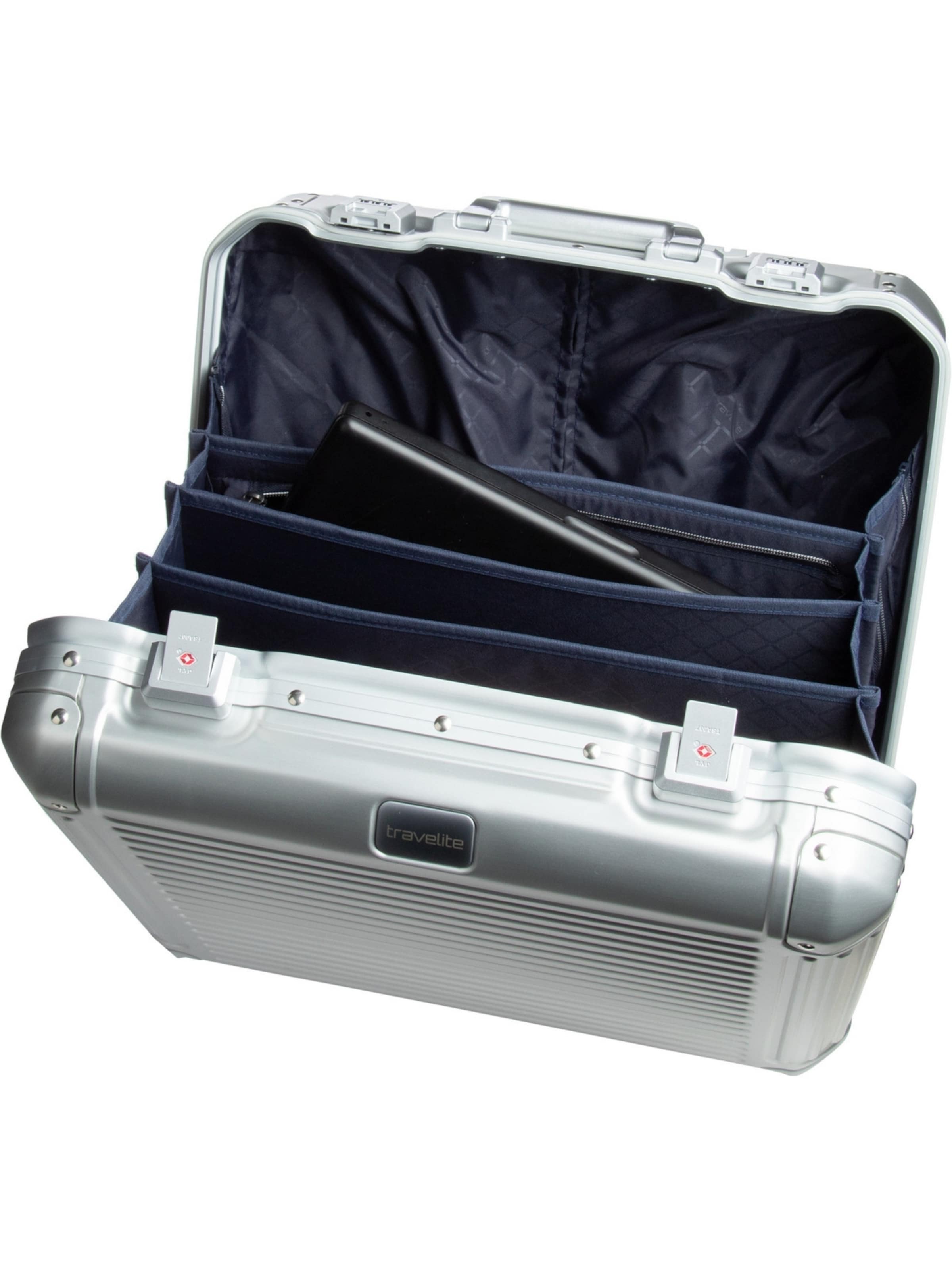 Valise de pilote 'Next' TRAVELITE en argent
