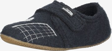 Living Kitzbühel Slippers in Blue: front