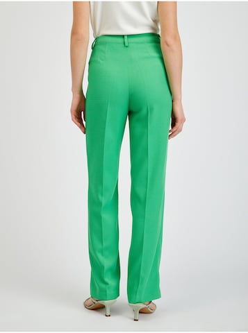 Orsay Regular Pleated Pants in Green