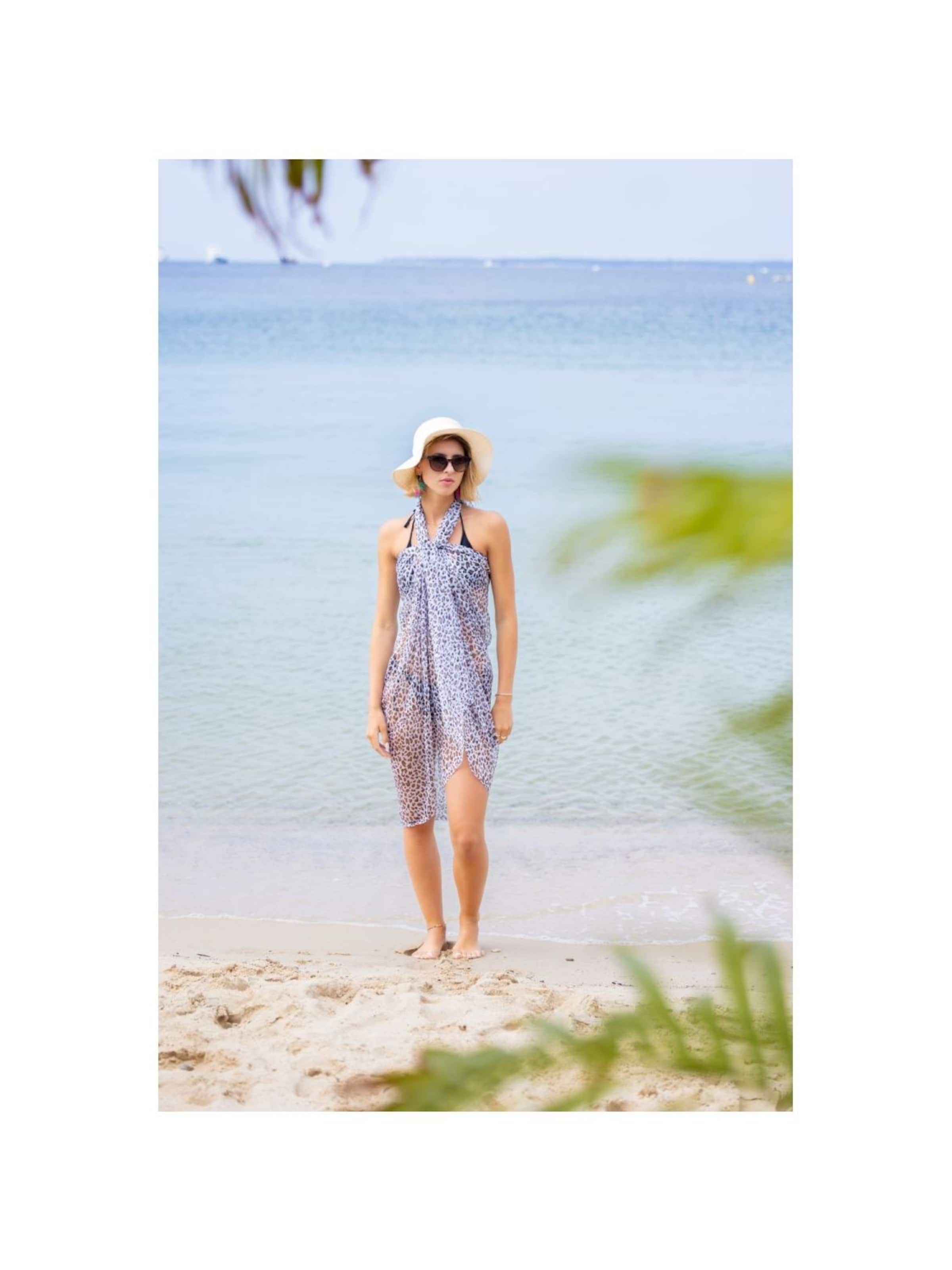 alberto cabale Strandkleid 'TESSA' in Weiß