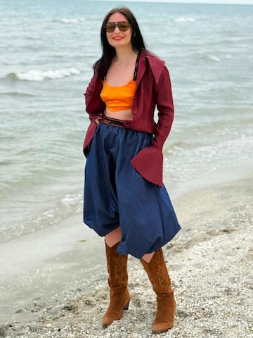 IUnique Skirt 'Pirate' in Blue