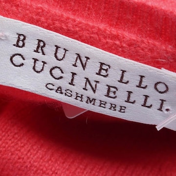 Brunello Cucinelli Pullover / Strickjacke S in Orange