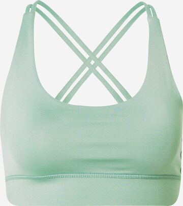 Bustier Soutien-gorge de sport 'Criss' Hey Honey en vert : devant