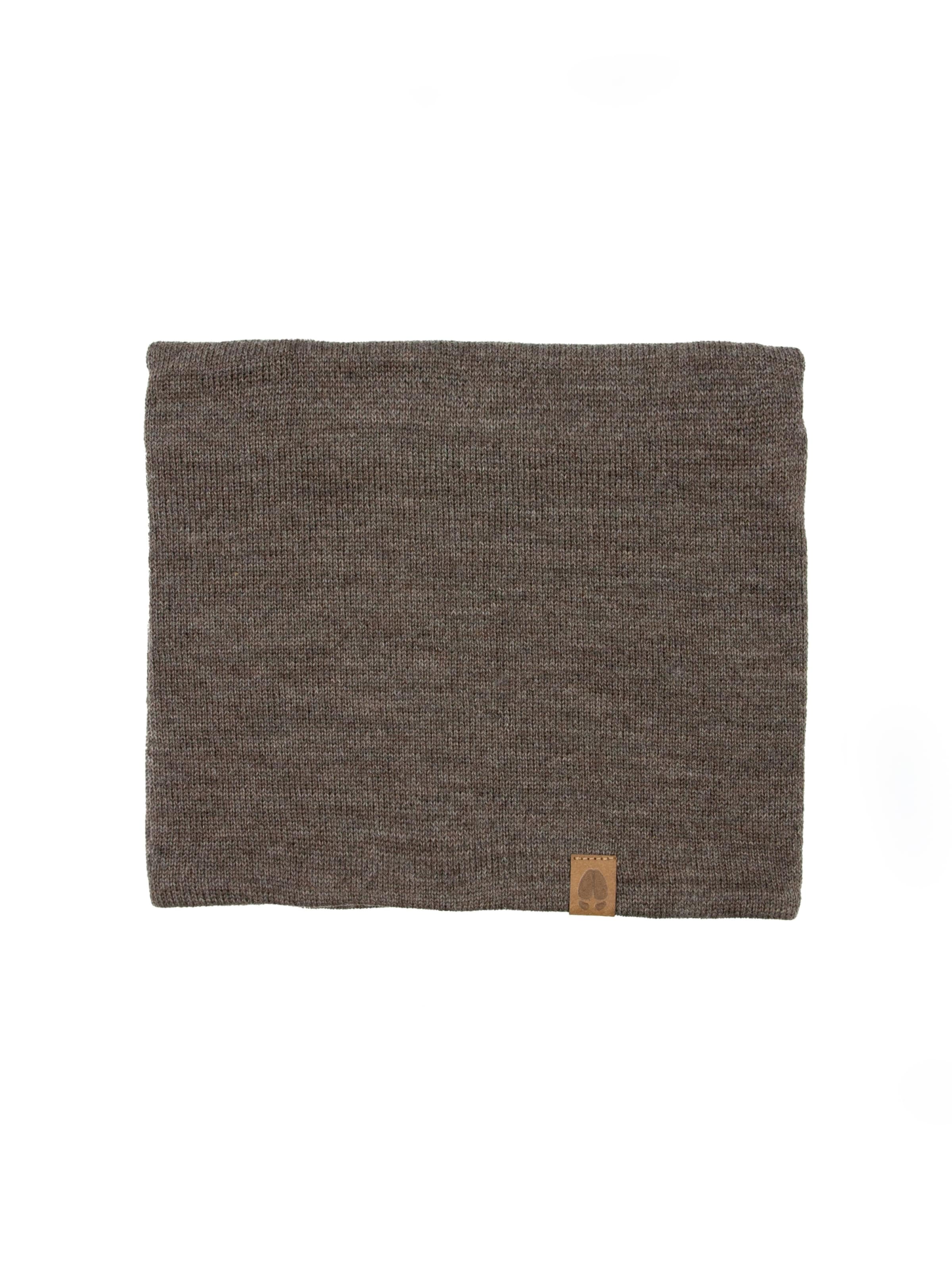 KOPYTO Schlauchschal 'OPOS'‌‌‌‌‌‌‌ in Braun: Vorderseite