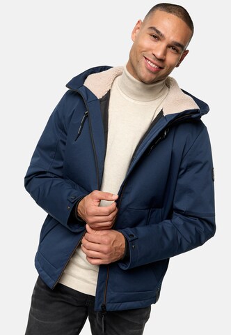 INDICODE JEANS Winter jacket ' Kylian ' in Blue