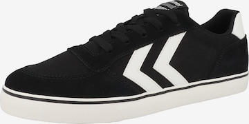 Hummel Platform trainers 'Stadil' in Black: front