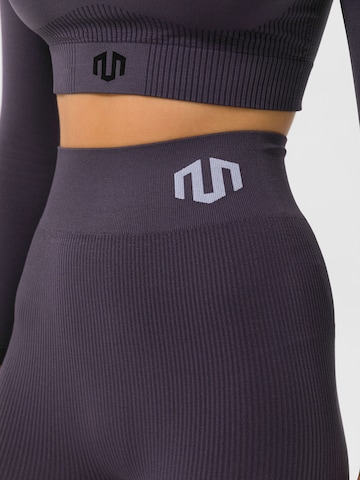 MOROTAI Skinny Sporthose 'NAIKAN SEAMLESS' in Lila